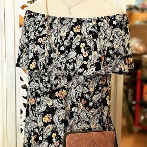 Easel Off The Shoulder Dress